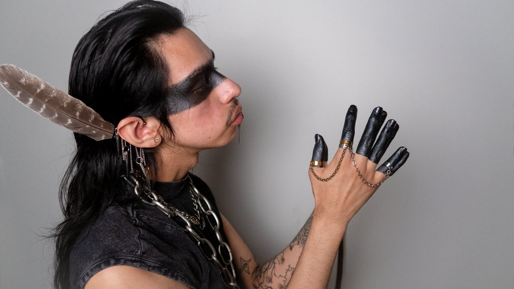 Chain Statement Rings: Adjustable Double Rings